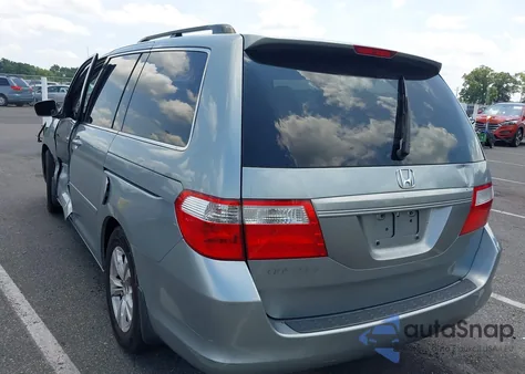 2007 Honda Odyssey Ex-L from USA, damaged, VIN 5FNRL38797B110350